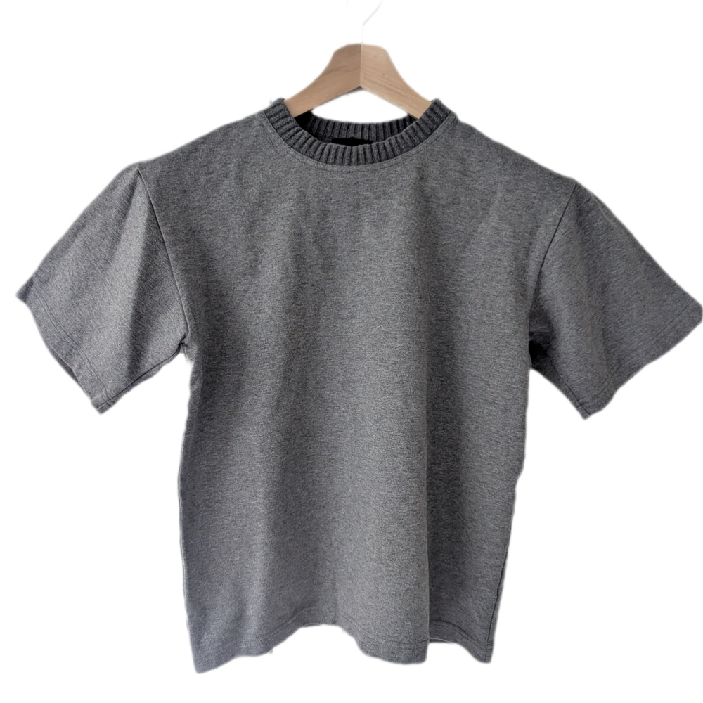 Kolor Inc. Juniche Abe Women's Military Rib Crew Neck Short Sleeved T-shirt -S-
